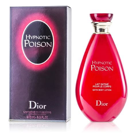 poison dior body lotion|christian dior hypnotic poison lotion.